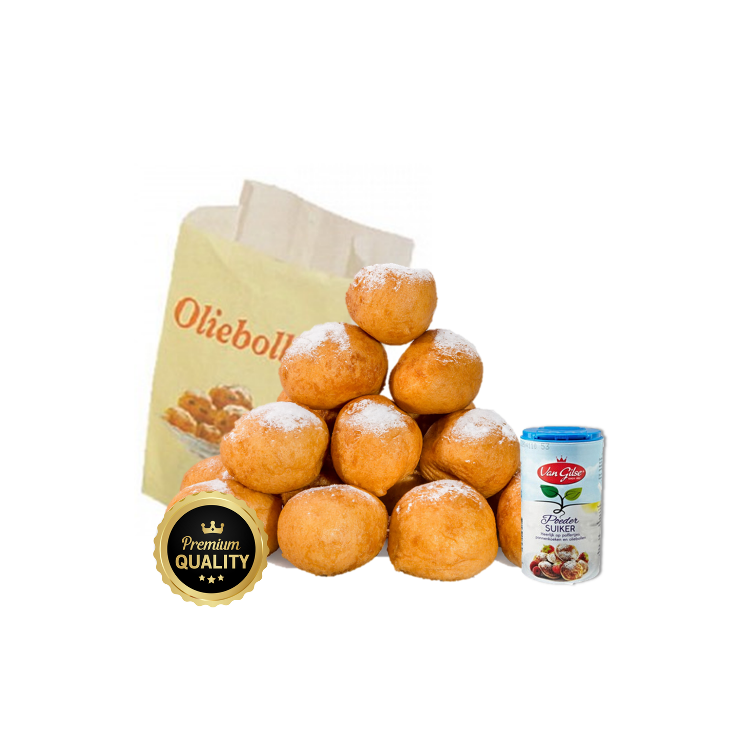 Oliebollen zak 12 stuks